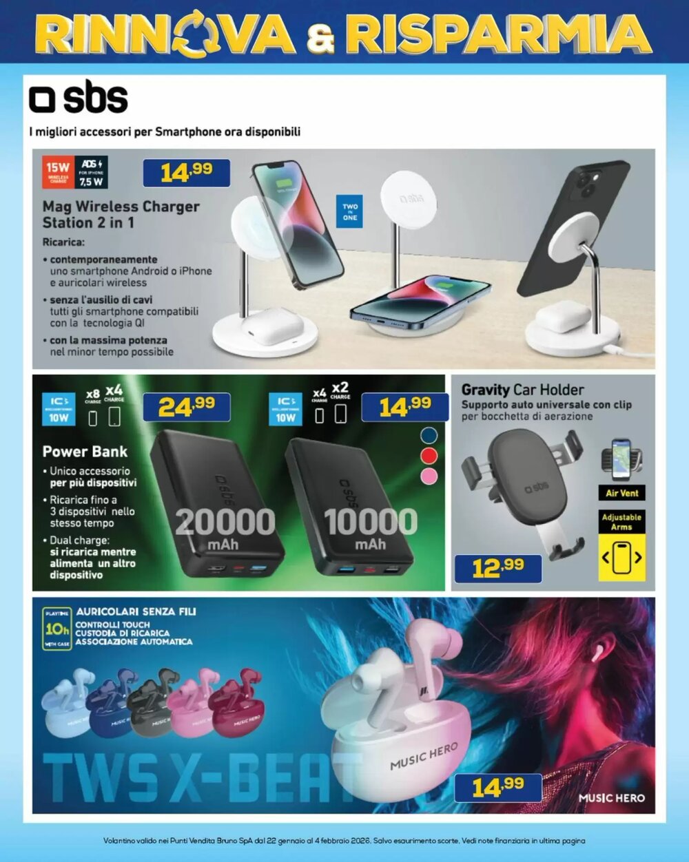 Volantino promozionale Euronics  valide dal 22/01/2026 - Pagina 6.