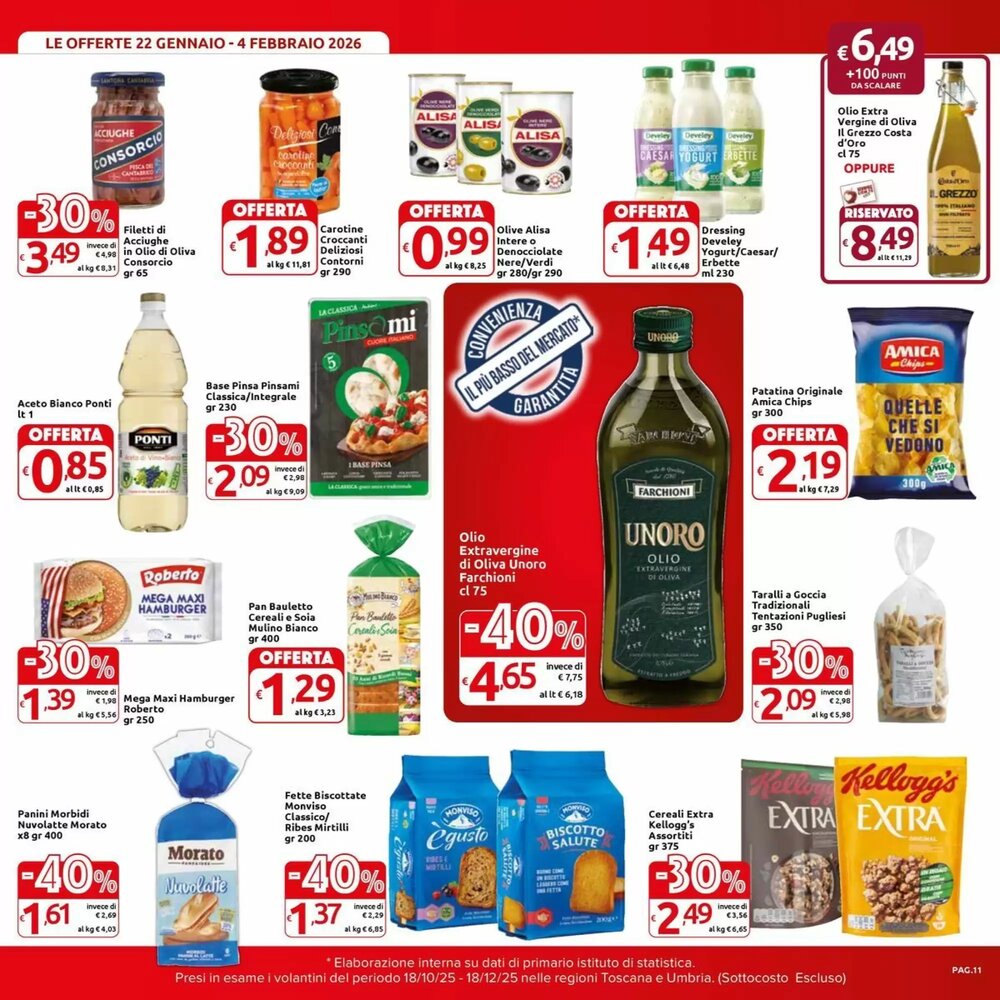 Volantino promozionale Carrefour Market  valide dal 22/01/2026 - Pagina 11.
