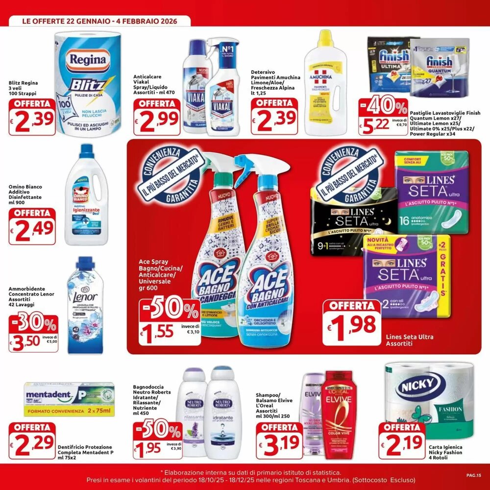 Volantino promozionale Carrefour Market  valide dal 22/01/2026 - Pagina 15.
