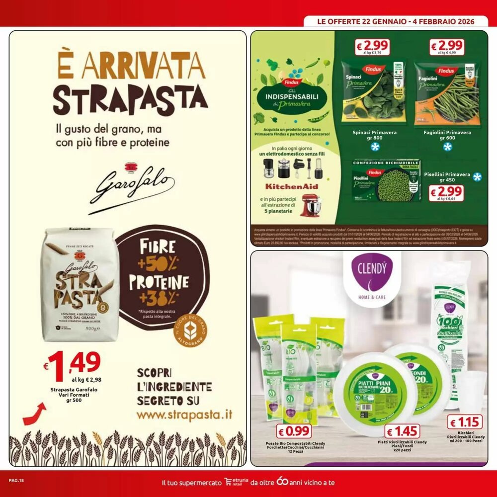 Volantino promozionale Carrefour Market  valide dal 22/01/2026 - Pagina 18.