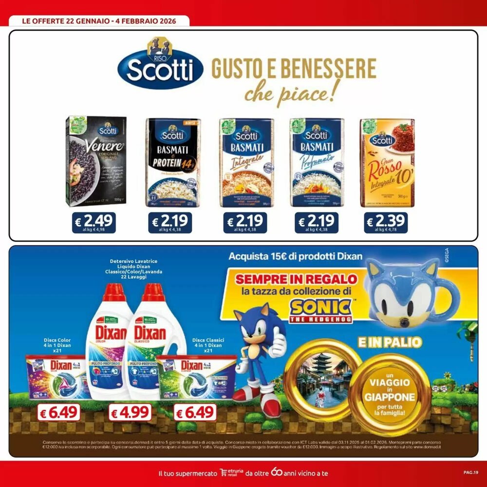 Volantino promozionale Carrefour Market  valide dal 22/01/2026 - Pagina 19.