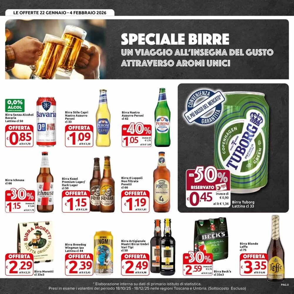 Volantino promozionale Carrefour Market  valide dal 22/01/2026 - Pagina 5.