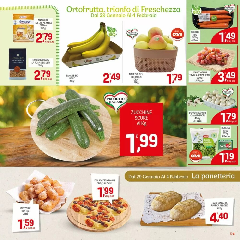 Volantino promozionale Crai  valide dal 22/01/2026 - Pagina 5.