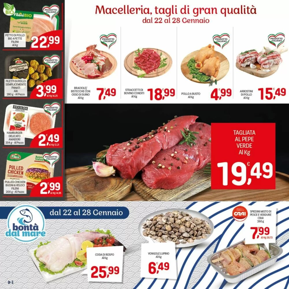 Volantino promozionale Crai  valide dal 22/01/2026 - Pagina 6.