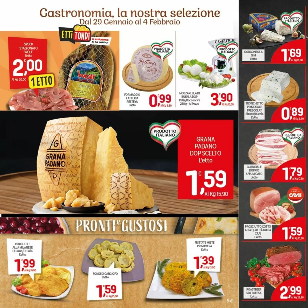 Volantino promozionale Crai  valide dal 22/01/2026 - Pagina 9.