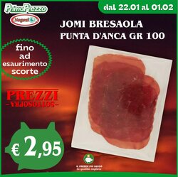 Volantino promozionale Primo Prezzo valide dal 22/01/2026