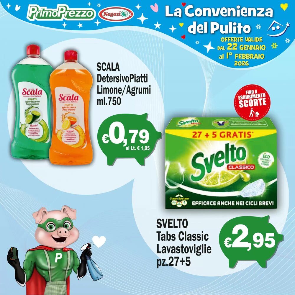 Volantino promozionale Primo Prezzo  valide dal 22/01/2026 - Pagina 5.