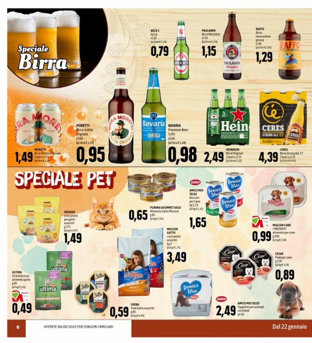 Volantino promozionale Madis  valide dal 22/01/2026 - Pagina 6.