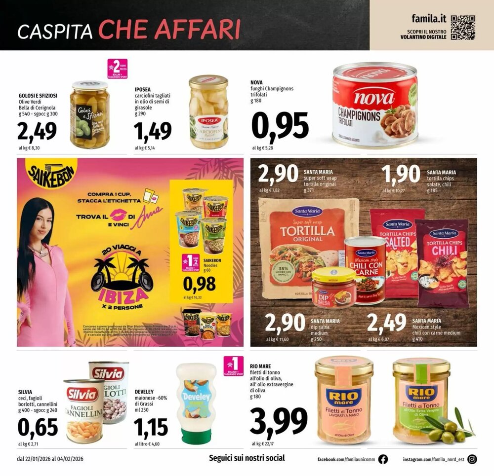 Volantino promozionale Famila Superstore  valide dal 22/01/2026 - Pagina 10.