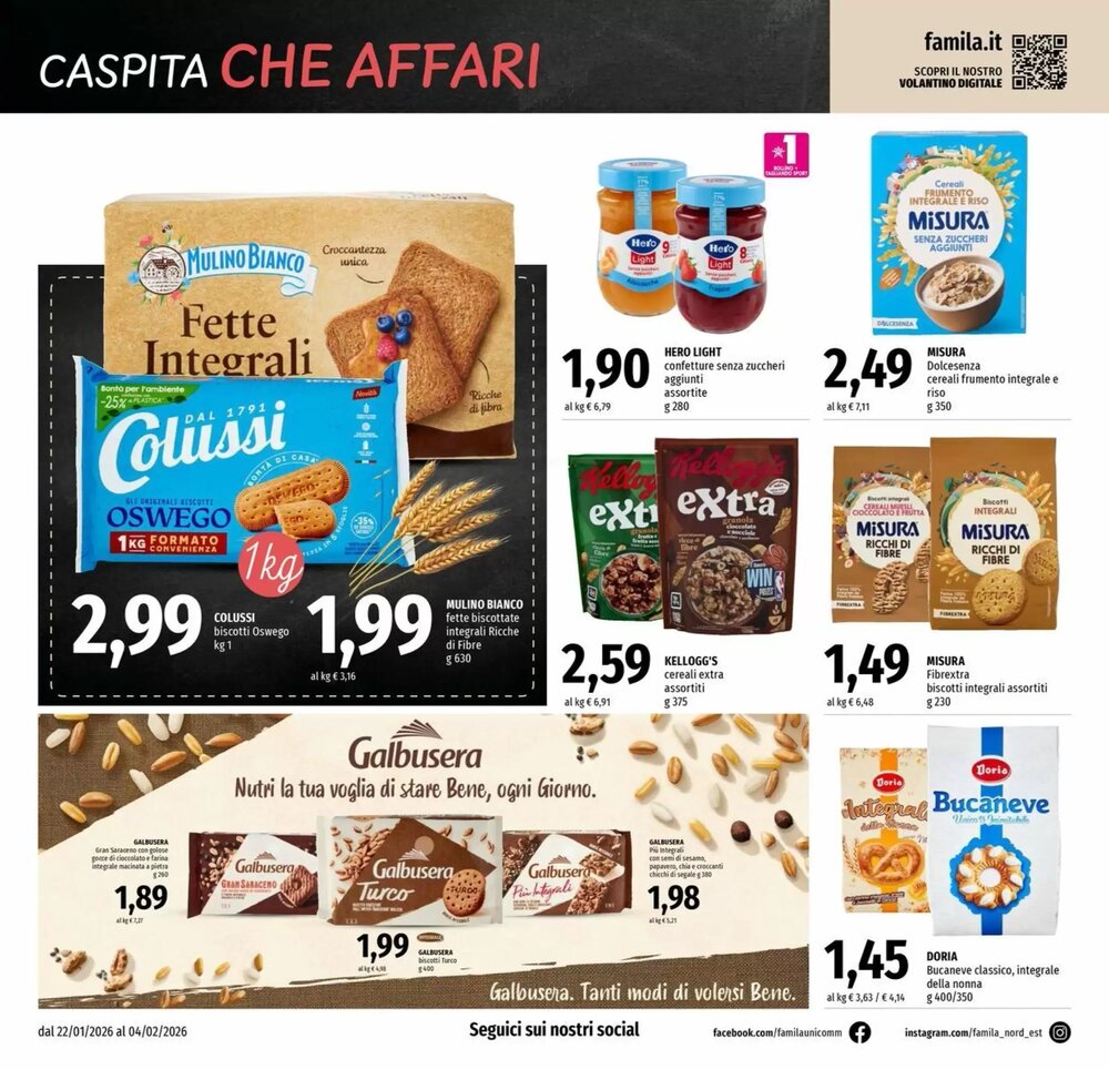 Volantino promozionale Famila Superstore  valide dal 22/01/2026 - Pagina 12.