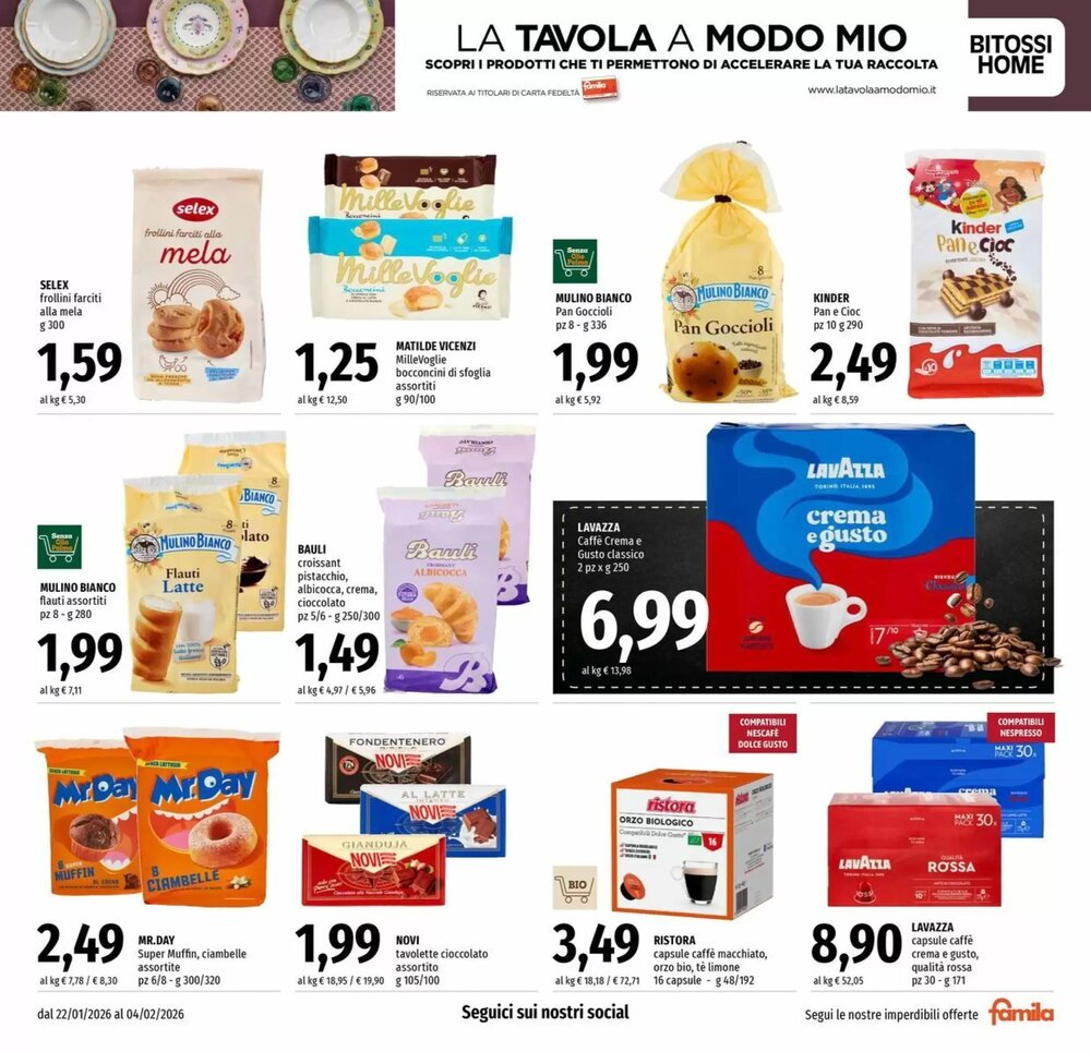 Volantino promozionale Famila Superstore  valide dal 22/01/2026 - Pagina 13.