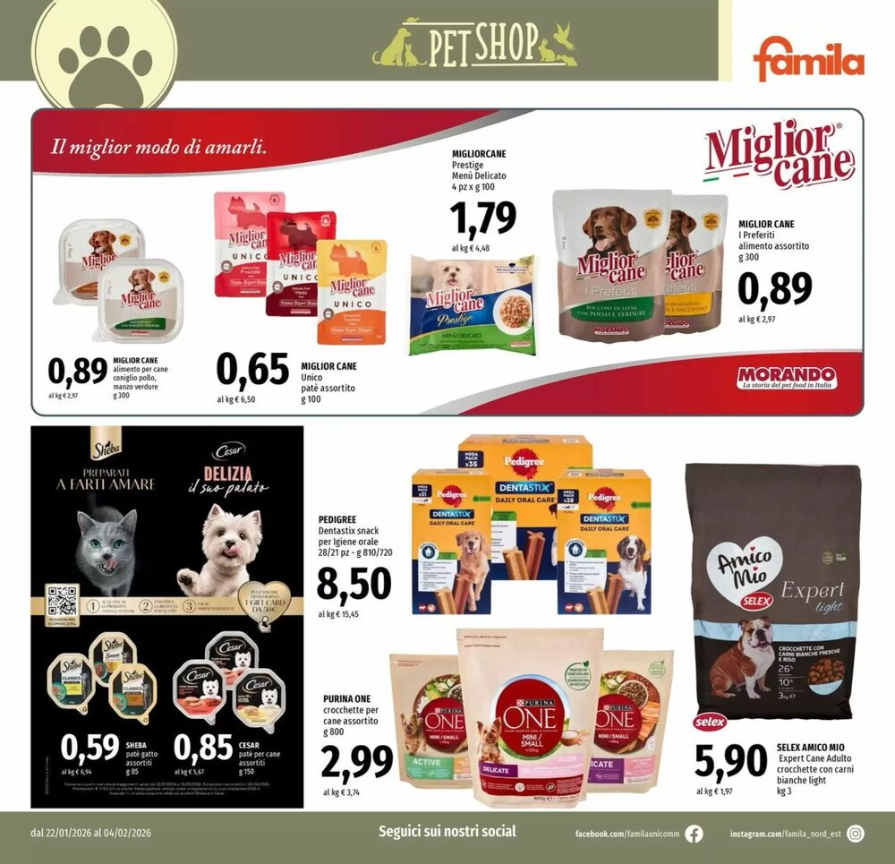 Volantino promozionale Famila Superstore  valide dal 22/01/2026 - Pagina 20.