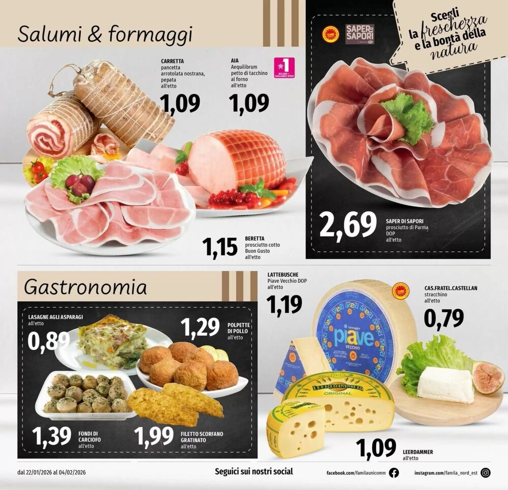 Volantino promozionale Famila Superstore  valide dal 22/01/2026 - Pagina 4.