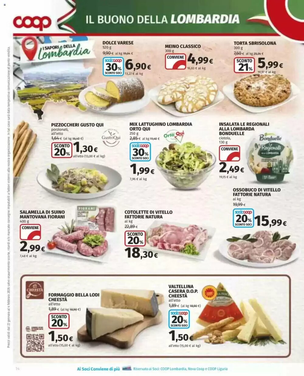 Volantino promozionale Coop  valide dal 22/01/2026 - Pagina 14.