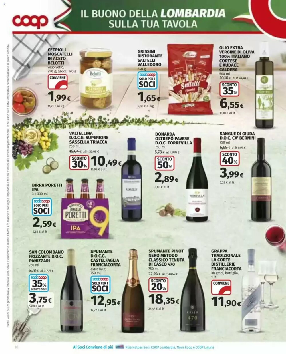 Volantino promozionale Coop  valide dal 22/01/2026 - Pagina 18.