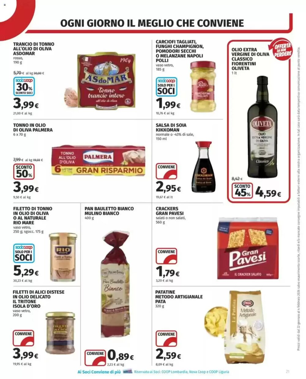 Volantino promozionale Coop  valide dal 22/01/2026 - Pagina 21.