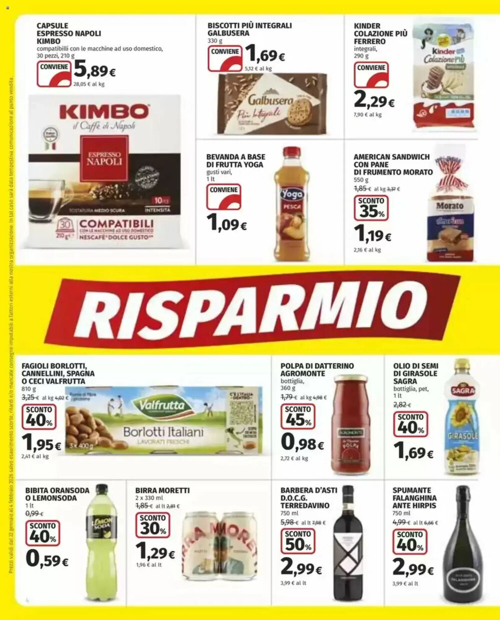 Volantino promozionale Coop  valide dal 22/01/2026 - Pagina 4.