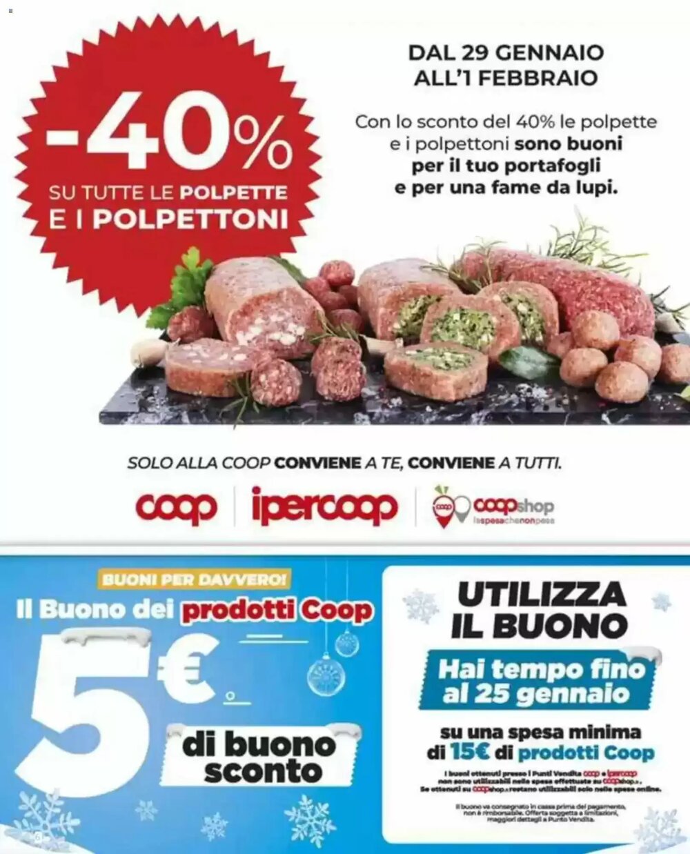 Volantino promozionale Coop  valide dal 22/01/2026 - Pagina 6.