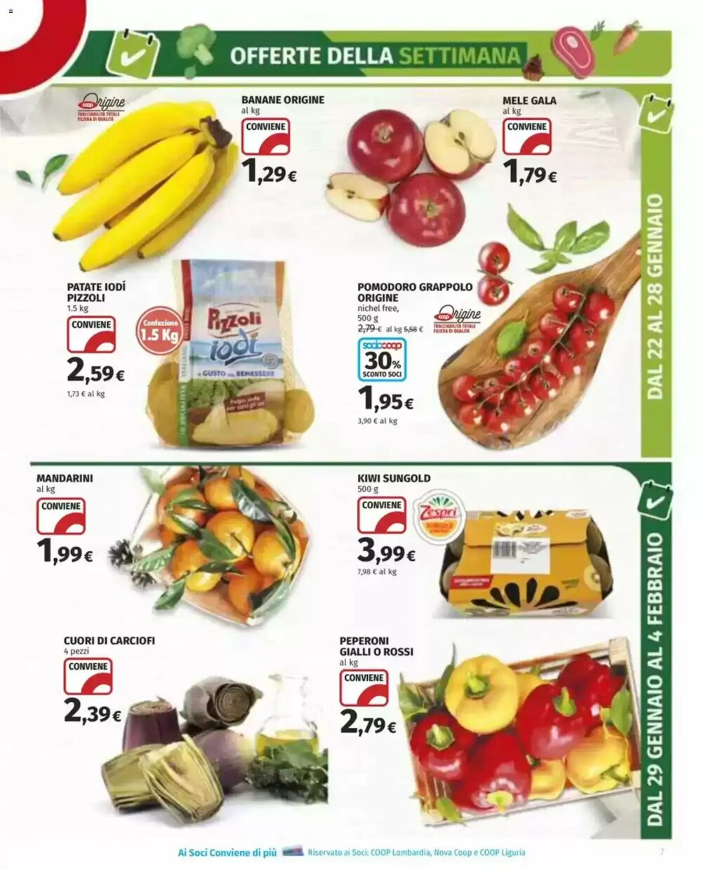 Volantino promozionale Coop  valide dal 22/01/2026 - Pagina 7.