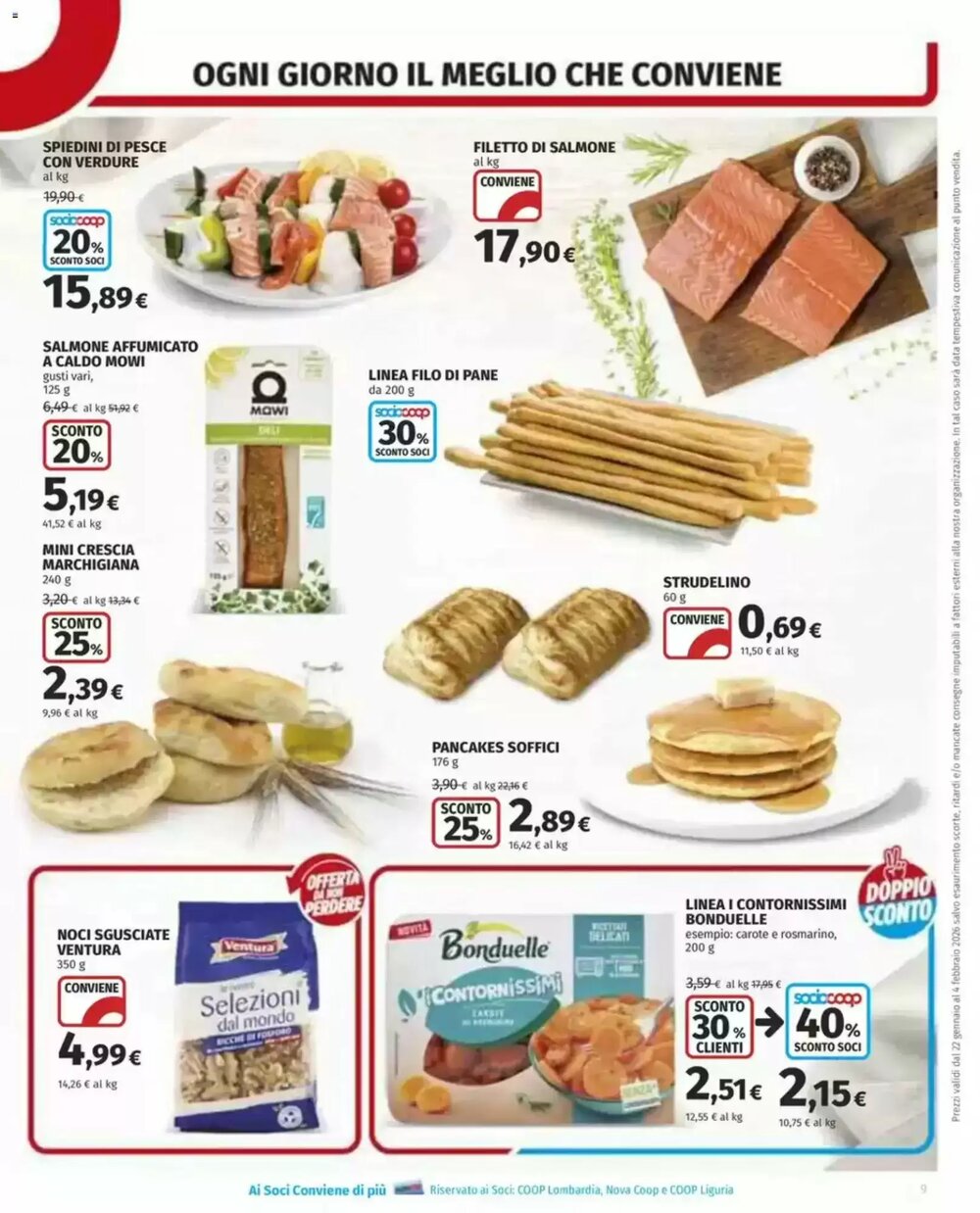 Volantino promozionale Coop  valide dal 22/01/2026 - Pagina 9.