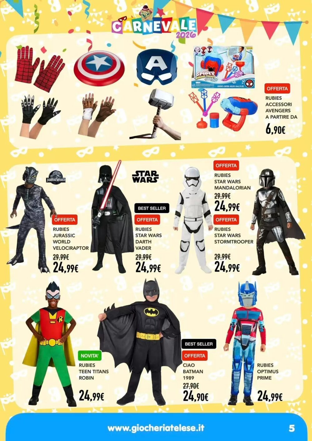 Volantino promozionale Giocheria  valide dal 23/01/2026 - Pagina 5.