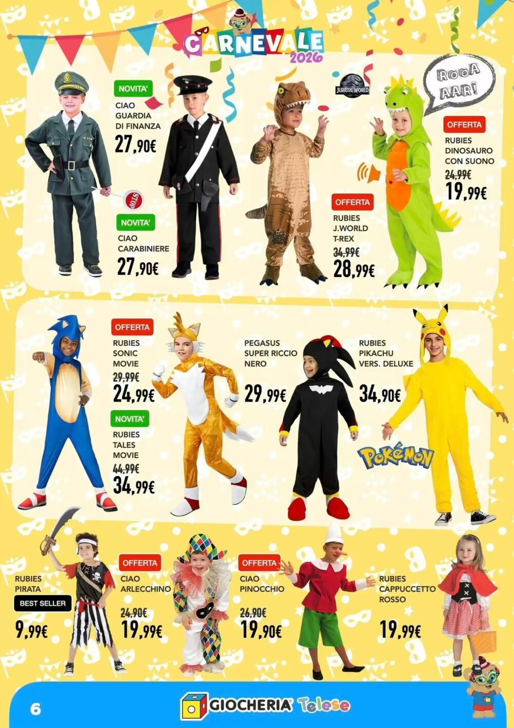 Volantino promozionale Giocheria  valide dal 23/01/2026 - Pagina 6.