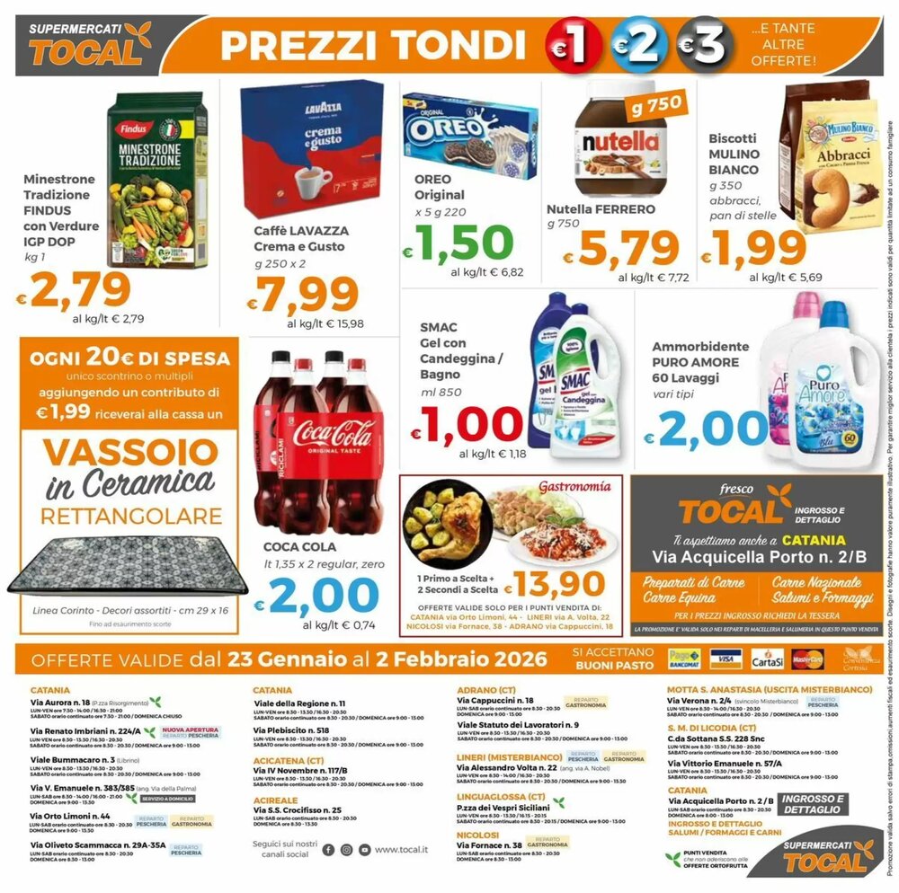 Volantino promozionale Tocal  valide dal 23/01/2026 - Pagina 12.