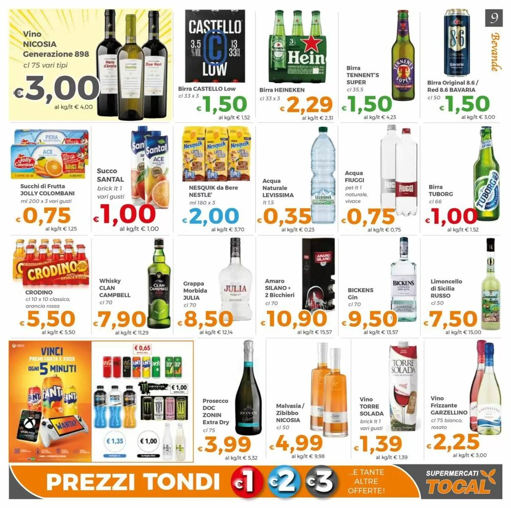 Volantino promozionale Tocal  valide dal 23/01/2026 - Pagina 9.