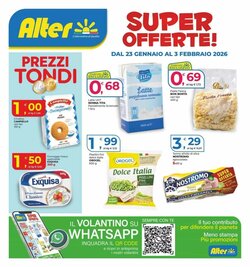 Volantino promozionale Alter Discount  valide dal 23/01/2026