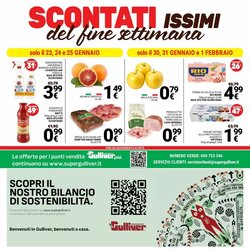 Volantino promozionale Supermercati Gulliver  valide dal 23/01/2026 - Pagina 24.