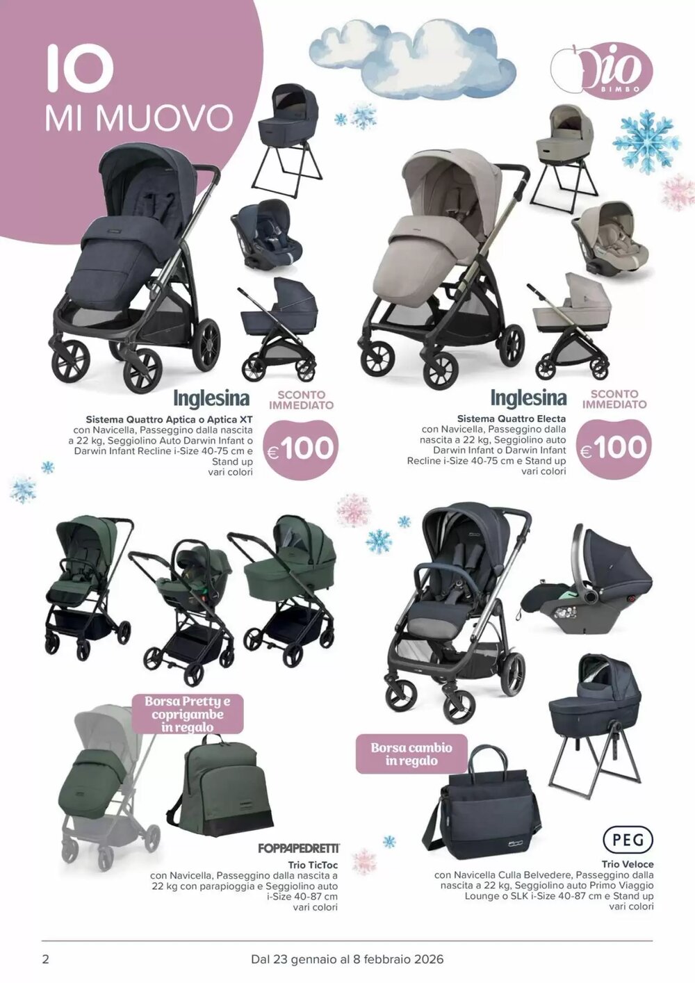 Volantino promozionale Io Bimbo  valide dal 23/01/2026 - Pagina 2.
