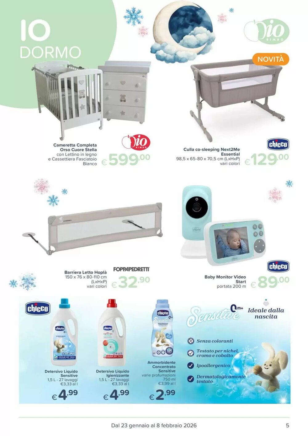 Volantino promozionale Io Bimbo  valide dal 23/01/2026 - Pagina 5.