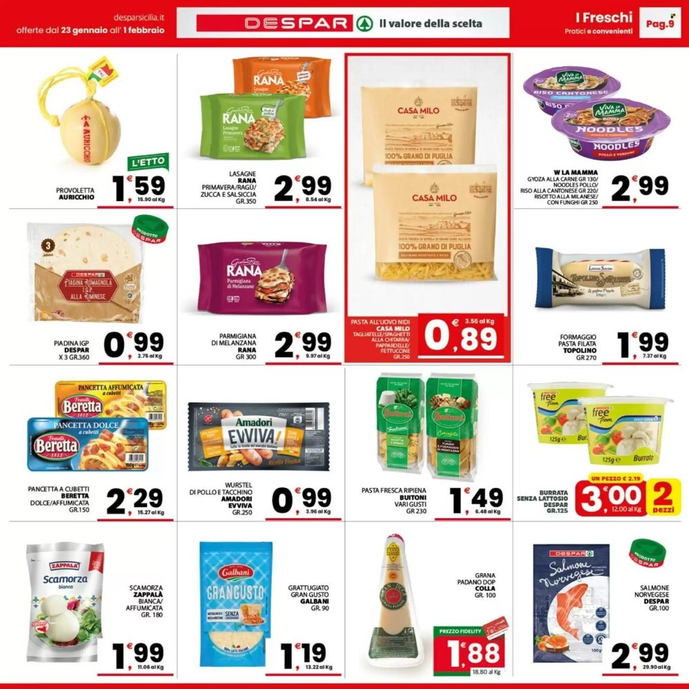 Volantino promozionale Despar Sicilia  valide dal 23/01/2026 - Pagina 9.