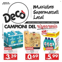 Volantino promozionale Deco Supermercati  valide dal 23/01/2026