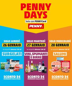 Volantino promozionale PENNY  valide dal 23/01/2026
