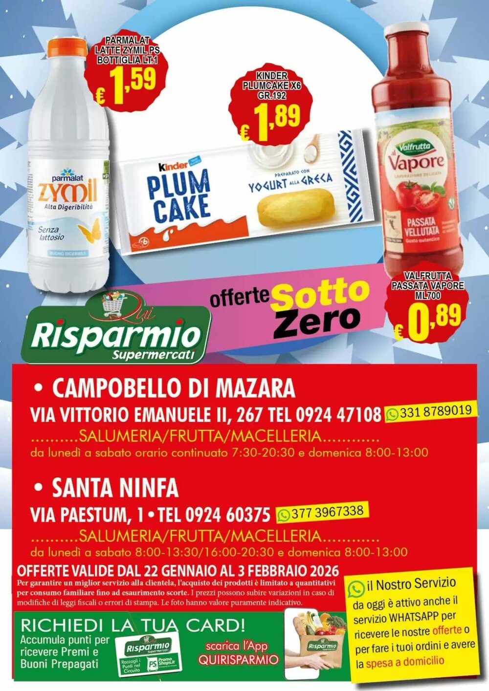 Volantino promozionale Risparmio Supermercati  valide dal 23/01/2026 - Pagina 8.