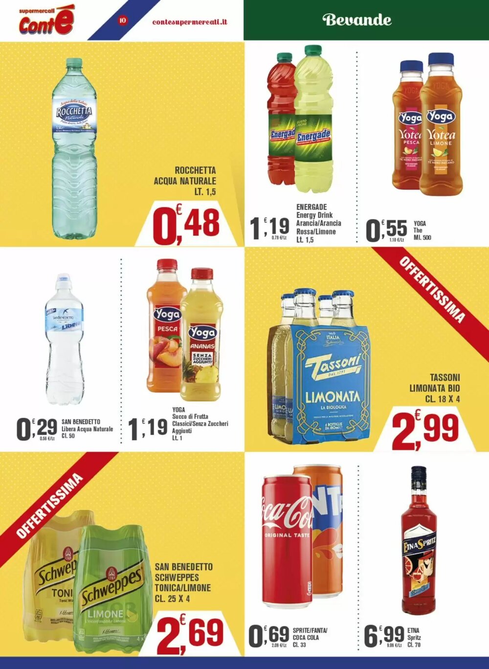 Volantino promozionale Conté Supermercati  valide dal 23/01/2026 - Pagina 10.