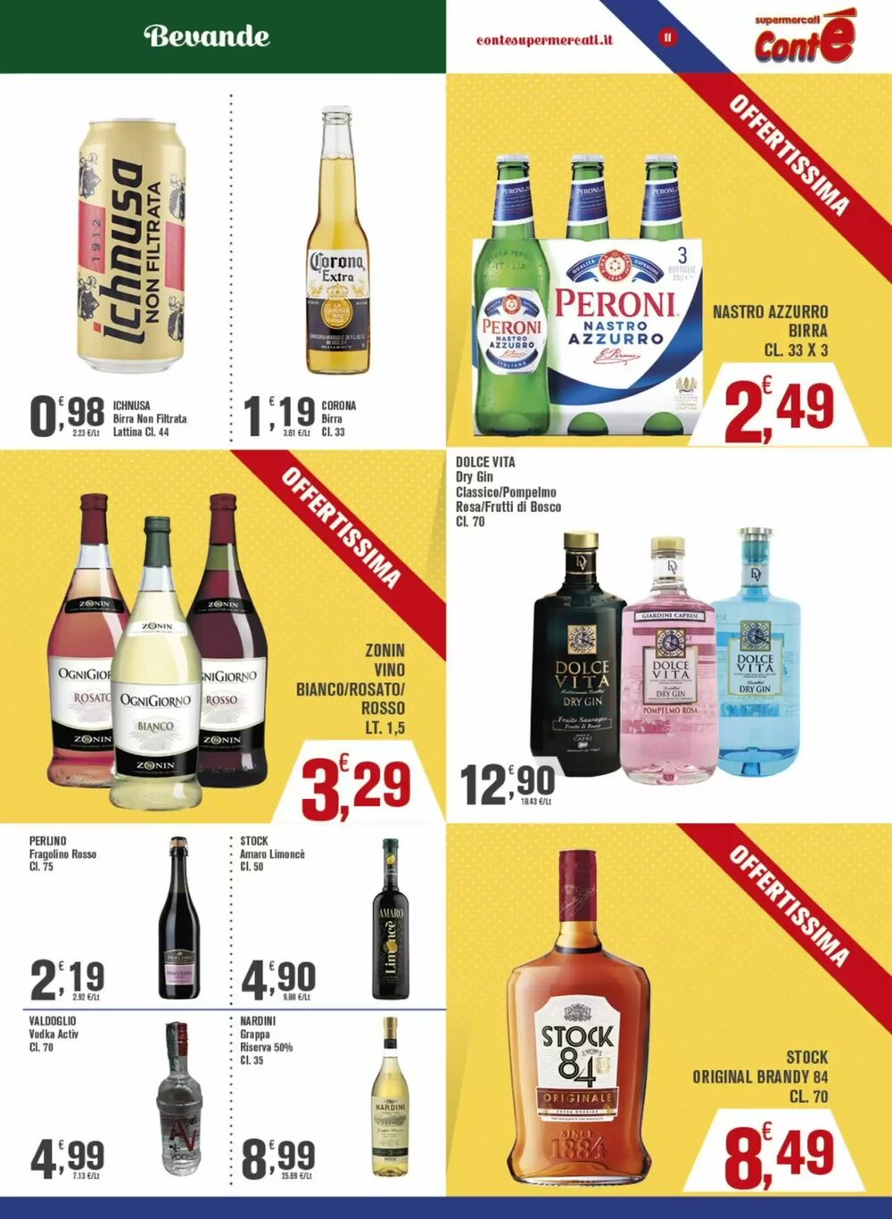 Volantino promozionale Conté Supermercati  valide dal 23/01/2026 - Pagina 11.