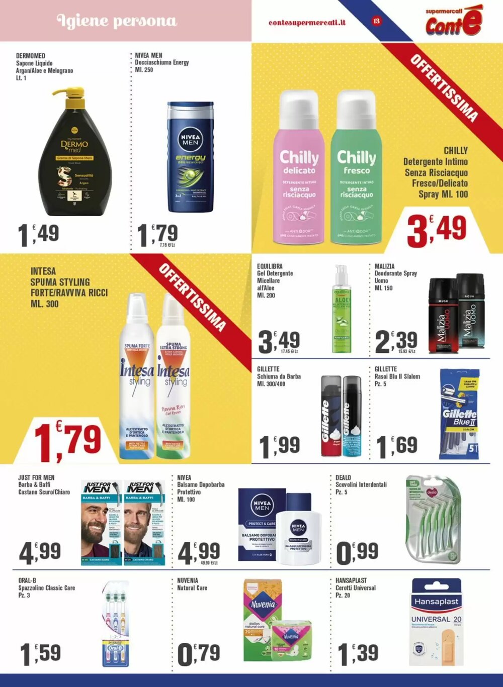 Volantino promozionale Conté Supermercati  valide dal 23/01/2026 - Pagina 13.