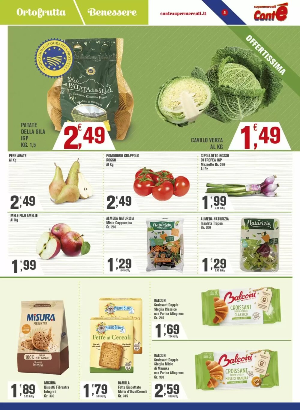 Volantino promozionale Conté Supermercati  valide dal 23/01/2026 - Pagina 5.
