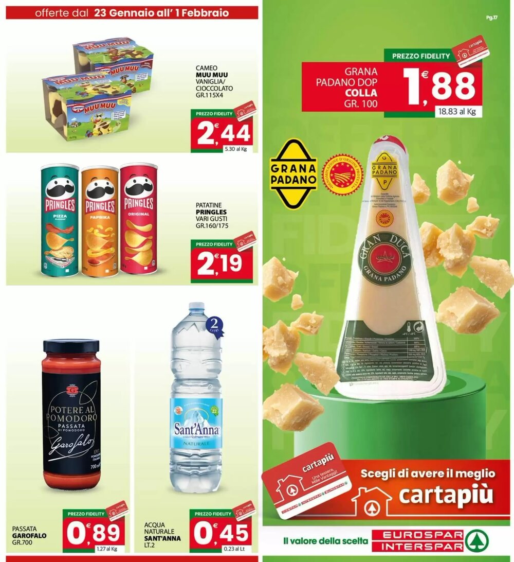Volantino promozionale Eurospar  valide dal 23/01/2026 - Pagina 17.