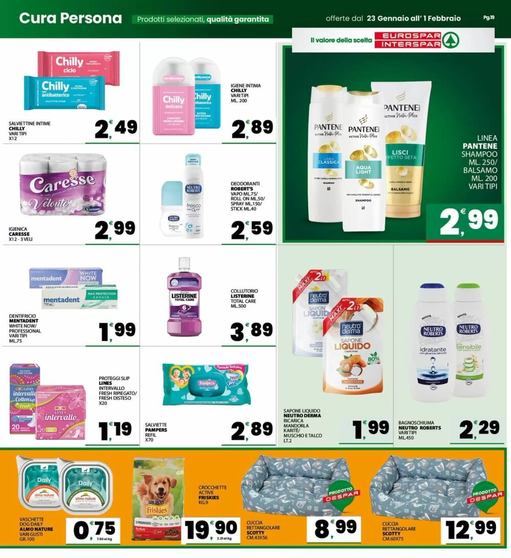 Volantino promozionale Eurospar  valide dal 23/01/2026 - Pagina 19.