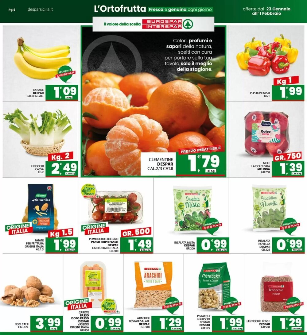 Volantino promozionale Eurospar  valide dal 23/01/2026 - Pagina 6.