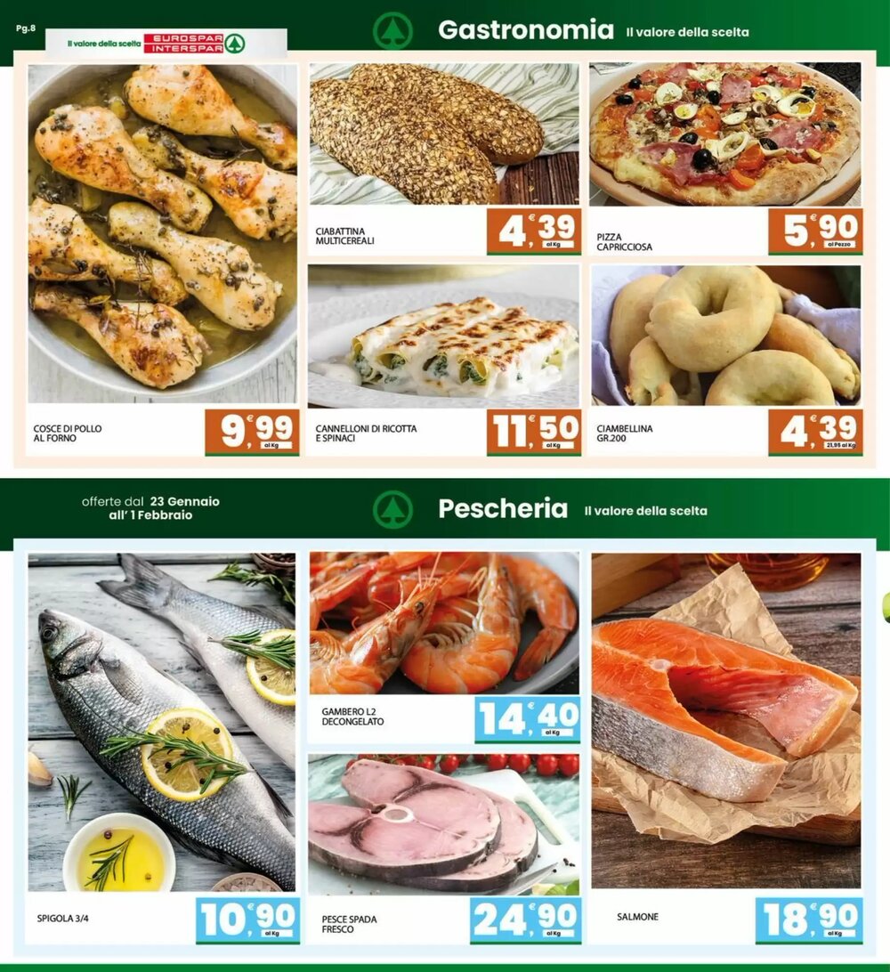 Volantino promozionale Eurospar  valide dal 23/01/2026 - Pagina 8.