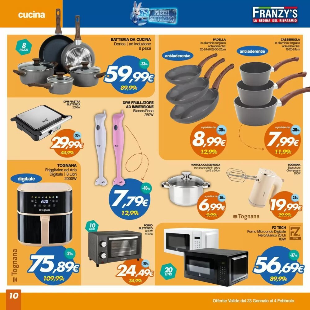 Volantino promozionale Franzy's  valide dal 23/01/2026 - Pagina 10.