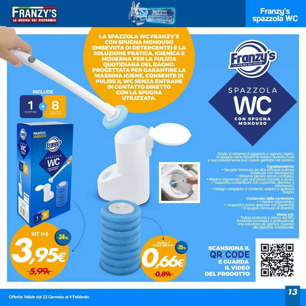 Volantino promozionale Franzy's  valide dal 23/01/2026 - Pagina 13.