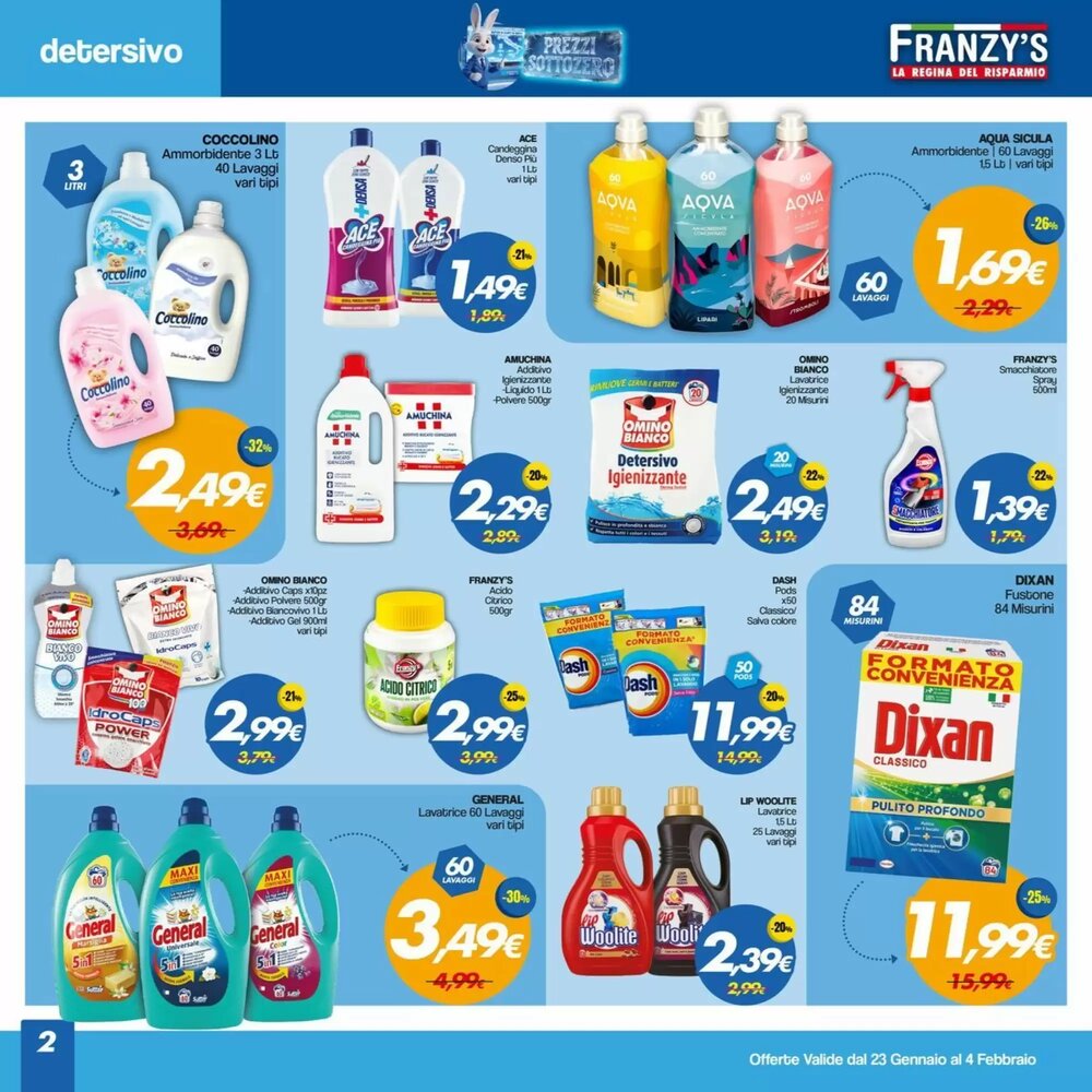 Volantino promozionale Franzy's  valide dal 23/01/2026 - Pagina 2.