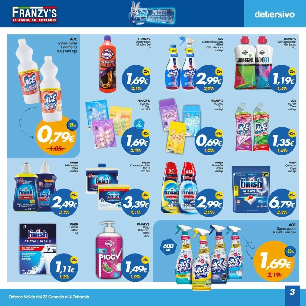 Volantino promozionale Franzy's  valide dal 23/01/2026 - Pagina 3.