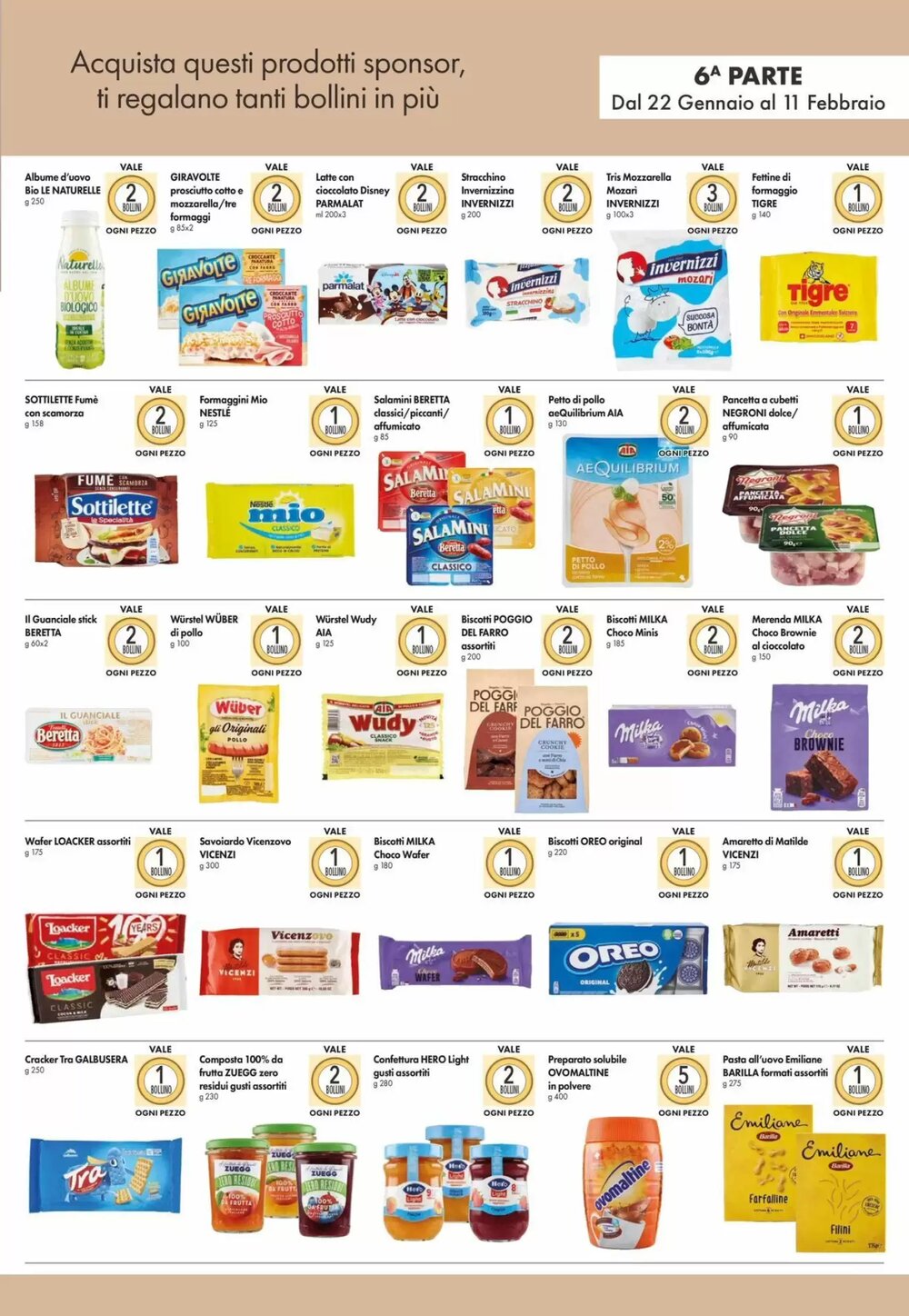 Volantino promozionale Famila Superstore  valide dal 23/01/2026 - Pagina 6.