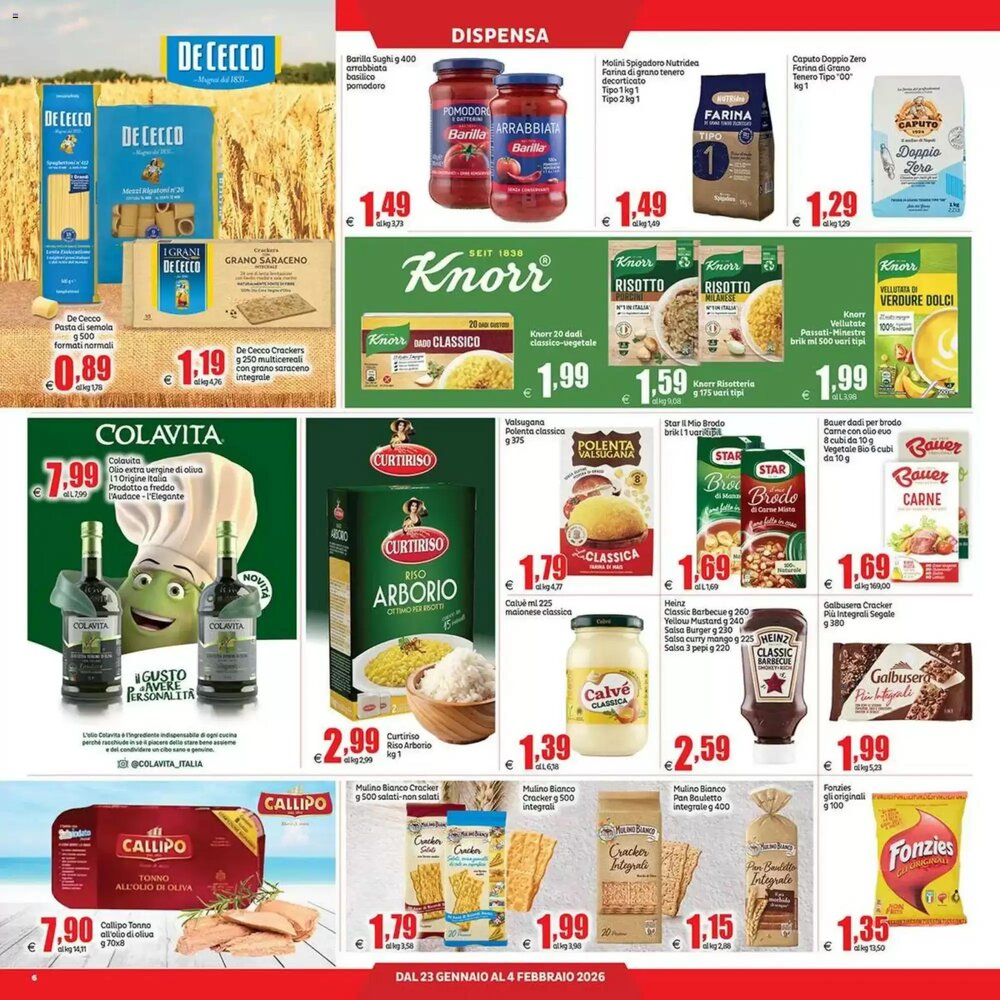 Volantino promozionale Elite  valide dal 23/01/2026 - Pagina 6.
